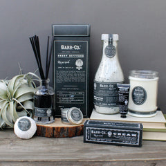 Barr-Co Reserve bath salts make a thoughtful gift for her or him.