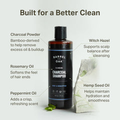 Barrel & Oak Conditioner bottle for smooth, manageable hair