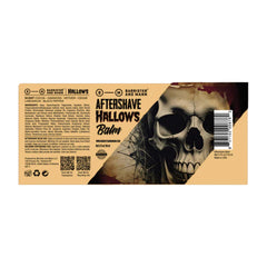 Barrister and Mann Hallows balm ingredients highlight hydration with jojoba oil.