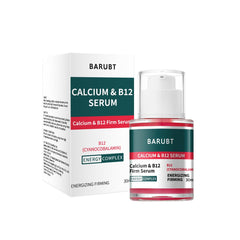 BARUBT Vitamin B12 serum drop highlights revitalized look after application.
