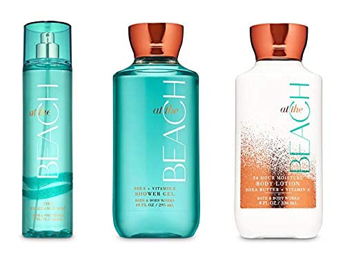 Bath & Body Works At The Beach body lotion bottle for lasting hydration