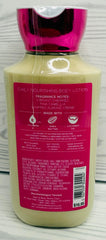 Swirl of Bath and Body Works Body Perfect in Pink lotion texture showing smooth application.