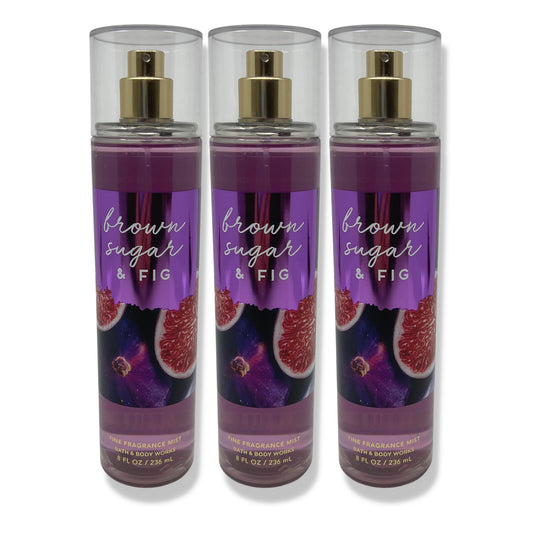 Bath & Body Works Brown Sugar & Fig mist in 8oz bottle for daily freshness.