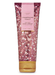 Bath & Body Works Champagne Toast Ultra Shea Cream delivers rich hydration for soft skin.