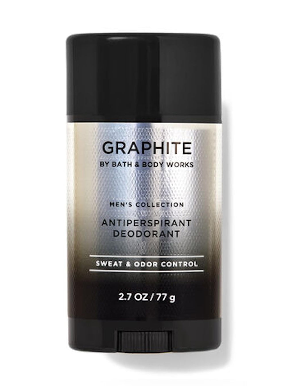 Bath & Body Works Extra Fresh antiperspirant stick for men in graphite delivers all-day freshness and odor protection.