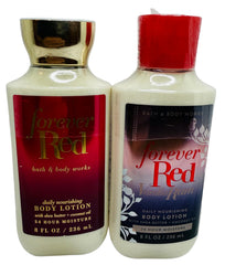 Bath & Body Works Forever Red bottle shown for a lasting, luxurious evening fragrance.