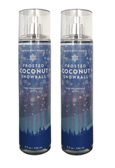 Bath & Body Works Frosted Coconut Snowball body mist gift set, two-pack ideal for daily layering