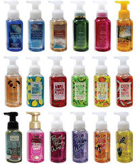 Bath & Body Works Gentle Foaming Hand Soap five-pack with Aloe and Vitamin E for soft, refreshed hands.