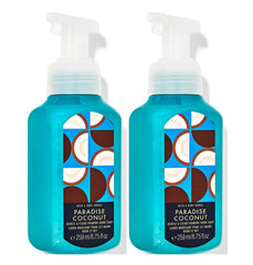 Bath & Body Works Gentle Foaming Hand Soap Paradise Coconut bottle for everyday hand cleaning and soft skin.