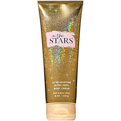 Bath & Body Works In The Stars body cream bottle, providing lasting hydration and a subtle scent.