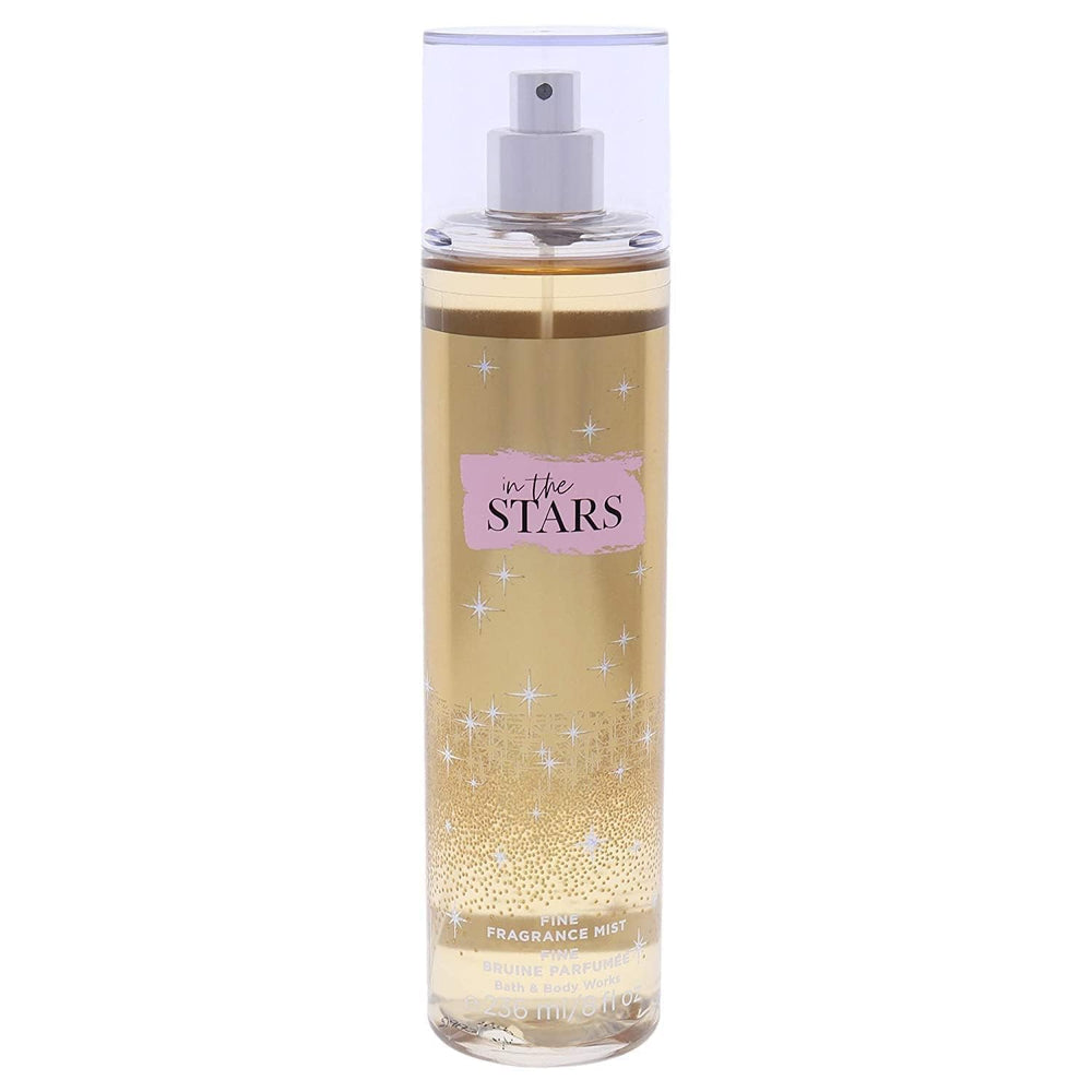 Bath & Body Works In The Stars fragrance mist bottle front showcases universal scent for daily wear.