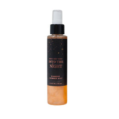 Creamy mocha musk undertone close-up of Bath & Body Works shimmer mist