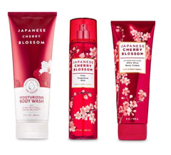 Bath & Body Works Japanese Cherry Blossom body wash nourishes for smoother skin
