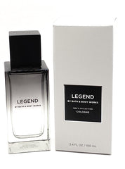 Bath and Body Works Legend bottle front, bold masculine fragrance preview for daily wear.