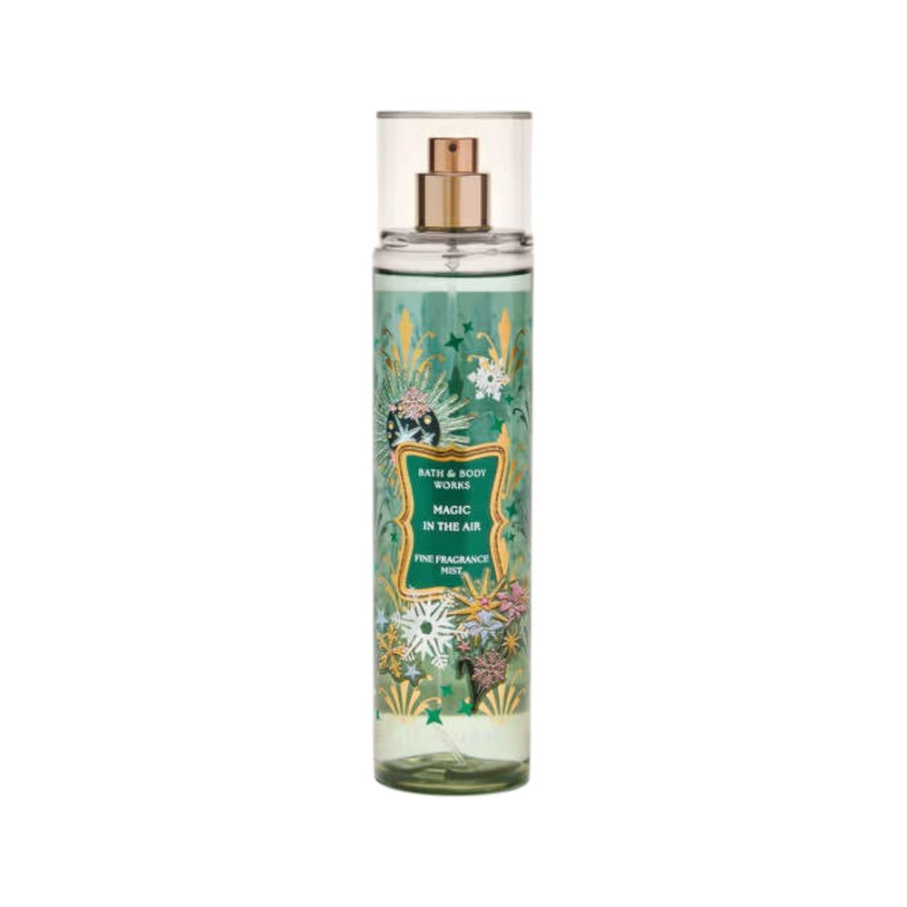 Bath & Body Works Magic In The Air fragrance mist bottle delivering a light, refreshing scent.