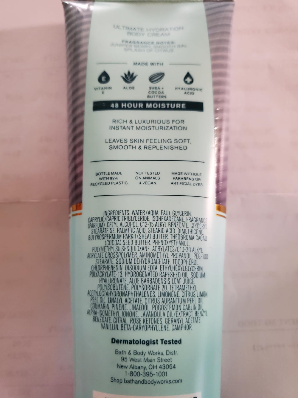 Close-up of jar texture and label, promoting soft skin