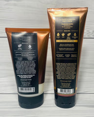 Bath & Body Works Men's Mahogany Teakwood body cream provides long-lasting hydration.