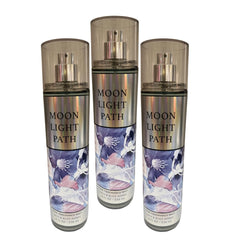 Bath & Body Works Moonlight Path pack of three bottles for convenient refreshment.