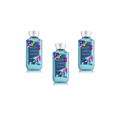 Bath & Body Works Moonlight Path Shower Gel 3-pack for moisturizing cleanse with aloe and vitamin E.