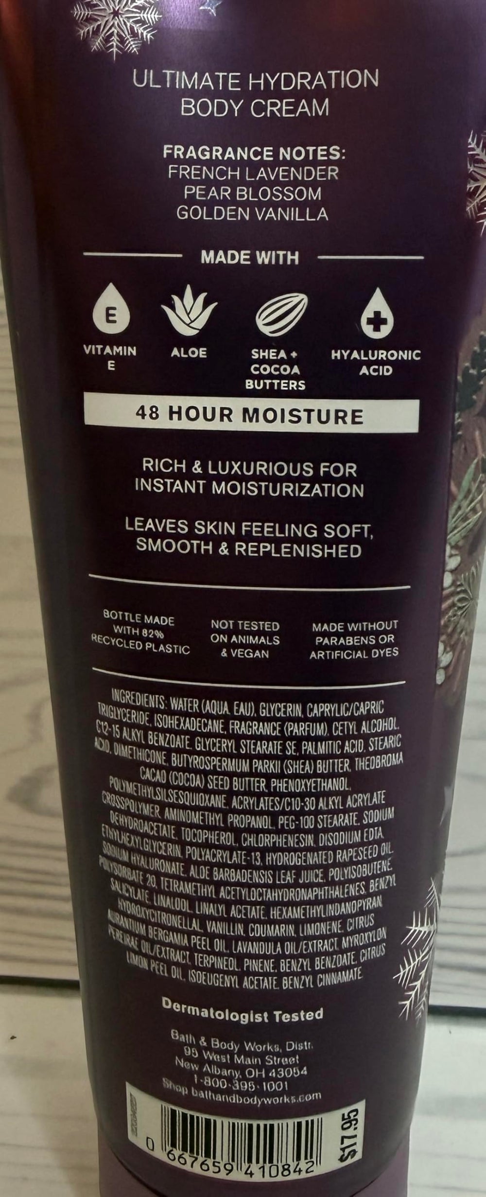 Moonlit Goddess cream texture close-up highlighting rich hydration