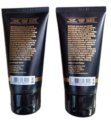 Noir duo on vanity ready for quick hydration and nighttime routines.