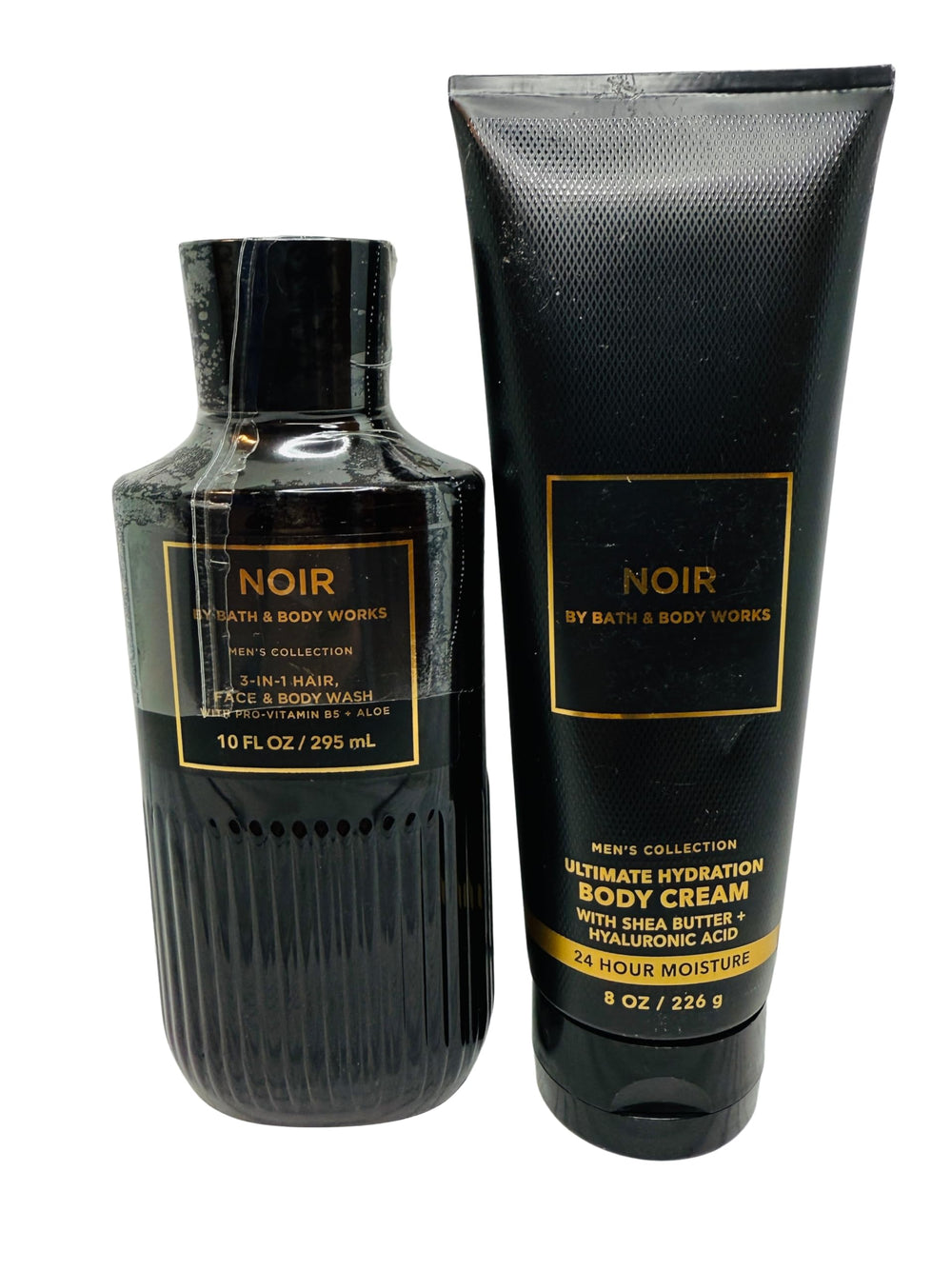 Bath & Body Works Noir ultimate hydration body cream in use delivering deep moisture