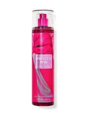 Bath and Body Works Perfect in Pink fragrance mist bottle pour for quick refresh