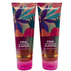 Bath & Body Works Pink Pineapple Sunrise 2-pack bottle provides all-day moisture