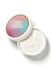 Bath and Body Works Pink Pineapple Sunrise body butter jar for deep moisture and luxurious fragrance.