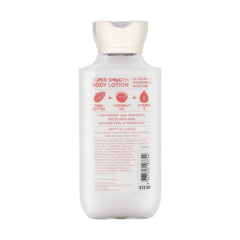 Bath & Body Works Pretty As A Peach lotion in use for silky skin