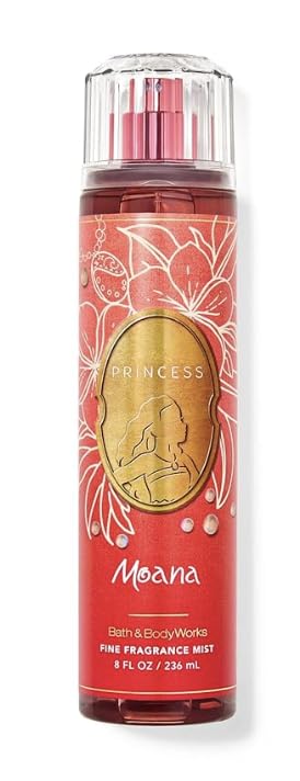 Bath & Body Works Princess Moana Fine Fragrance Mist bottle front for daily refreshment