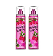 Bath and Body Works Strawberry Pound Cake mist bottle for daily freshness.