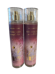 Bath & Body Works Strawberry Snowflakes Mist 2-pack bottle for daily wear