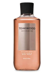 Bath and Body Works Teakwood 2-in-1 close-up highlighting woodsy, long-lasting scent