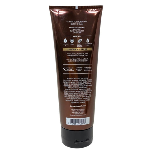 Bath & Body Works Teakwood Ultra Shea Body Cream nourishes skin after showers