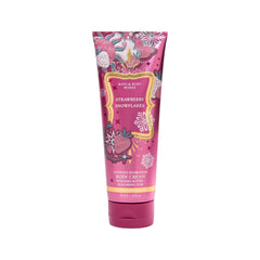 Bath & Body Works Ultimate Hydration Body Cream Strawberry Snowflakes; deeply moisturizes skin.
