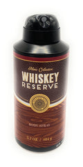 Bath & Body Works Whiskey Reserve bottle close-up highlighting premium fragrance notes.