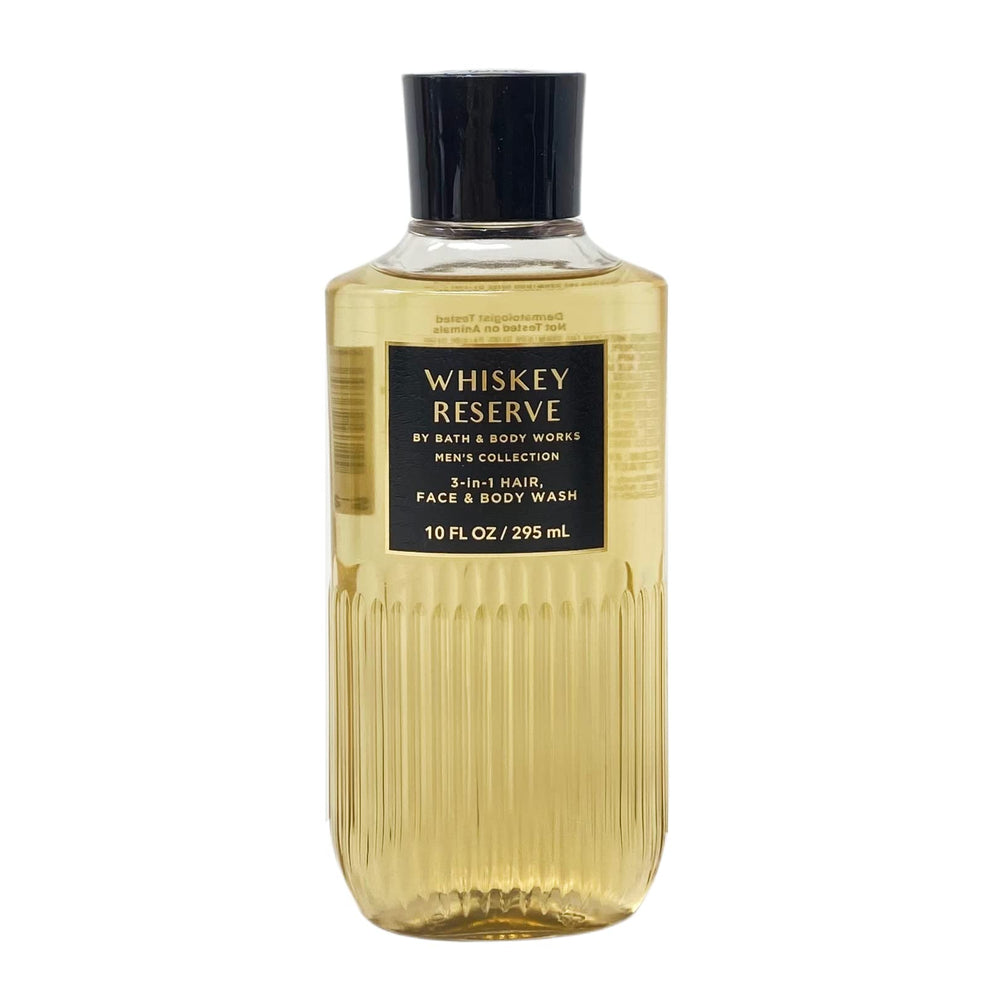 Whiskey Reserve deodorizing spray for men with lasting scent and freshness