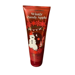 Bath and Body Works Winter Candy Apple 2-pack cream texture highlighting rich, lightweight moisturizer for daily use