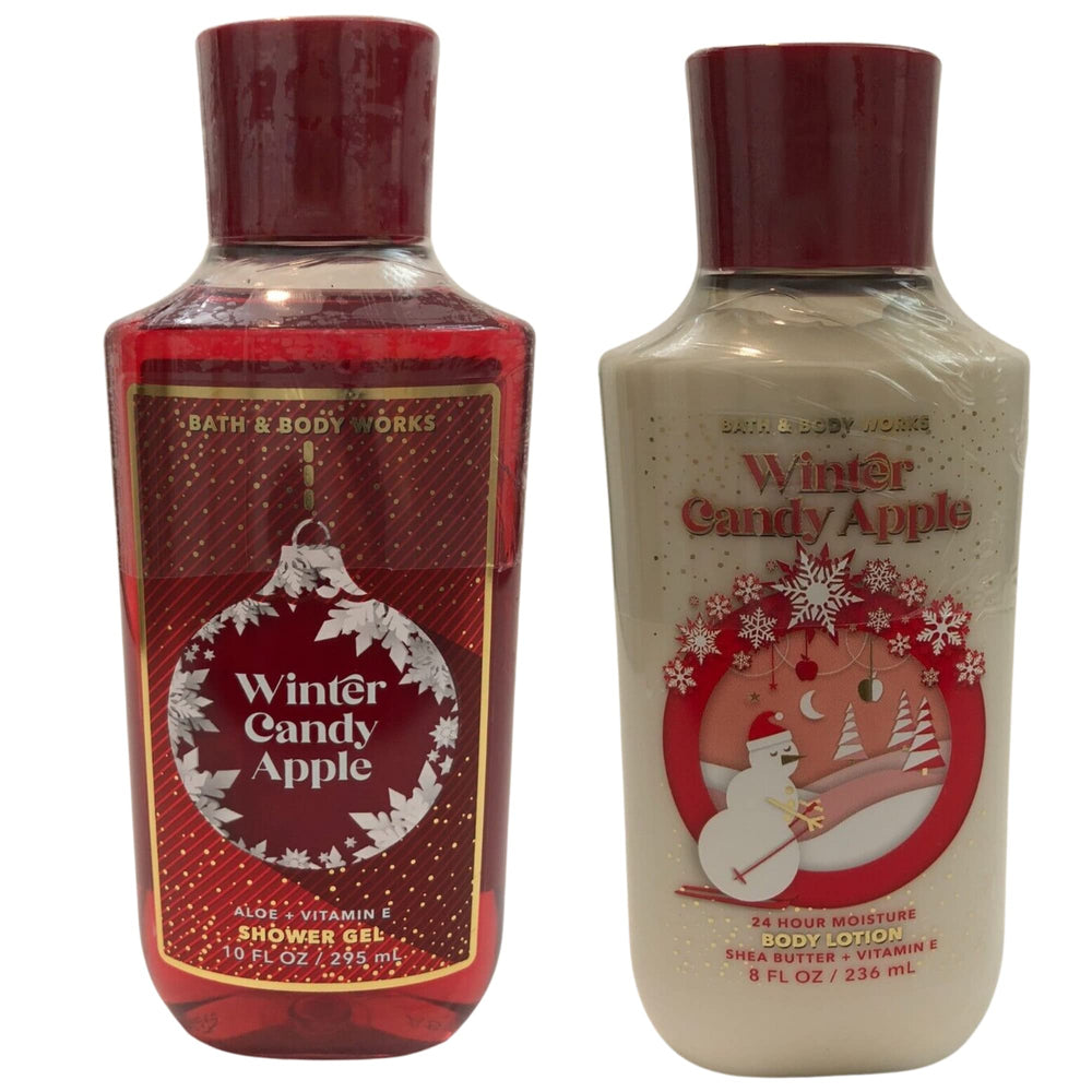 Bath & Body Works Winter Candy Apple gift set pack shot for holiday gifting.