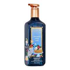 Bath & Body Works Coconut Angel Cake hand soap pump bottle for daily cleansing with Honey Clementine citrus scent.