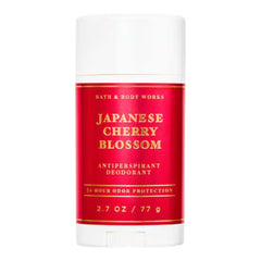 Bath & Body Works Japanese Cherry Blossom deodorant stick for daily freshness and subtle fragrance.