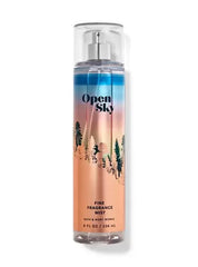 Bath & Body Works Open Sky fragrance mist bottle for daily freshness.