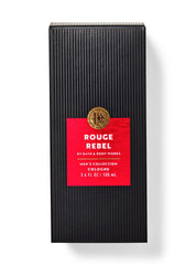 Bath & Body Works Rouge Rebel spray application for easy fragrance use.
