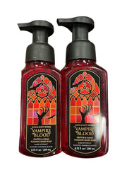 Bath & Body Works Vampire Blood foaming hand soap 2-pack pump ensures quick, thorough cleaning.