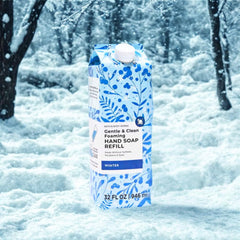 Bath & Body Works winter fragrance notes with pine needles and clementine for a refreshing wash.