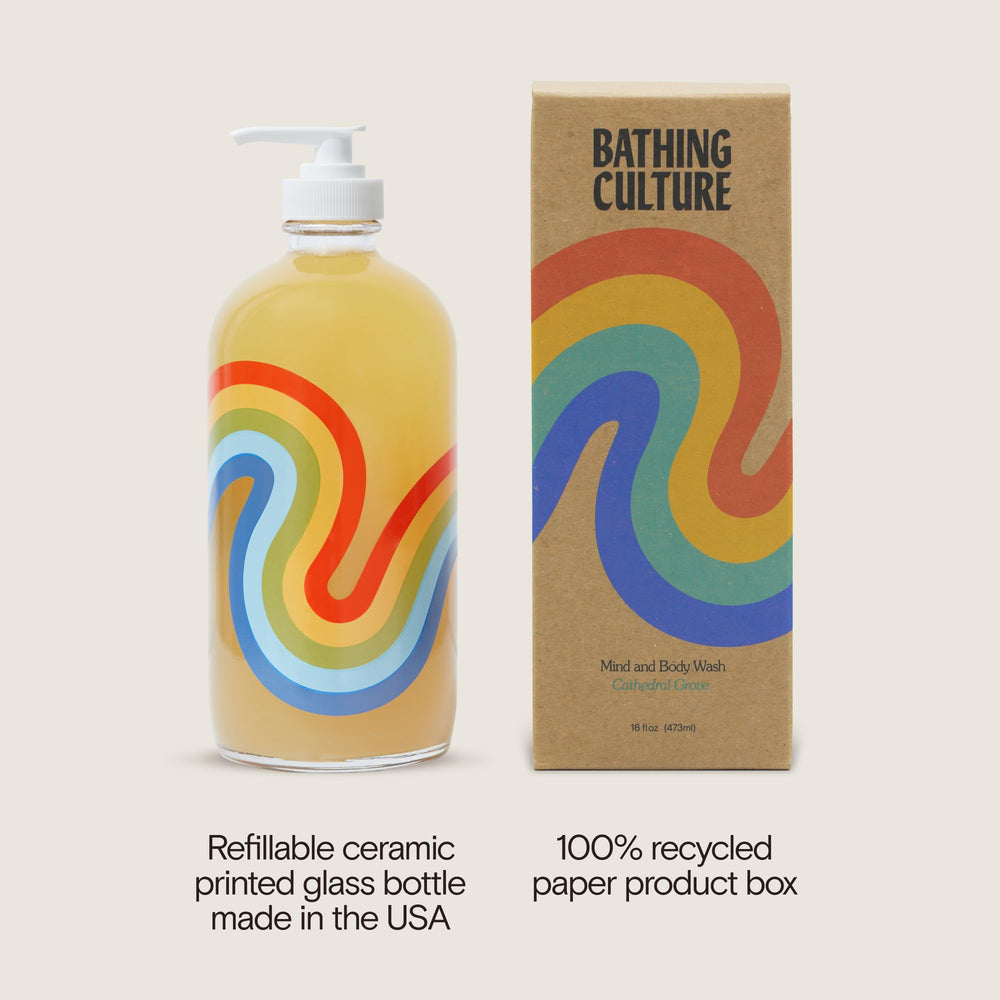 Bathing Culture Cathedral Grove scent notes invite calming daily rituals.