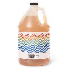 Bathing Culture Break Water bottle demonstrates sustainable, refillable packaging for daily use.