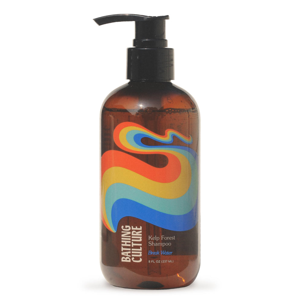 Bathing Culture organic shampoo bottle with kelp forest scent for daily scalp care