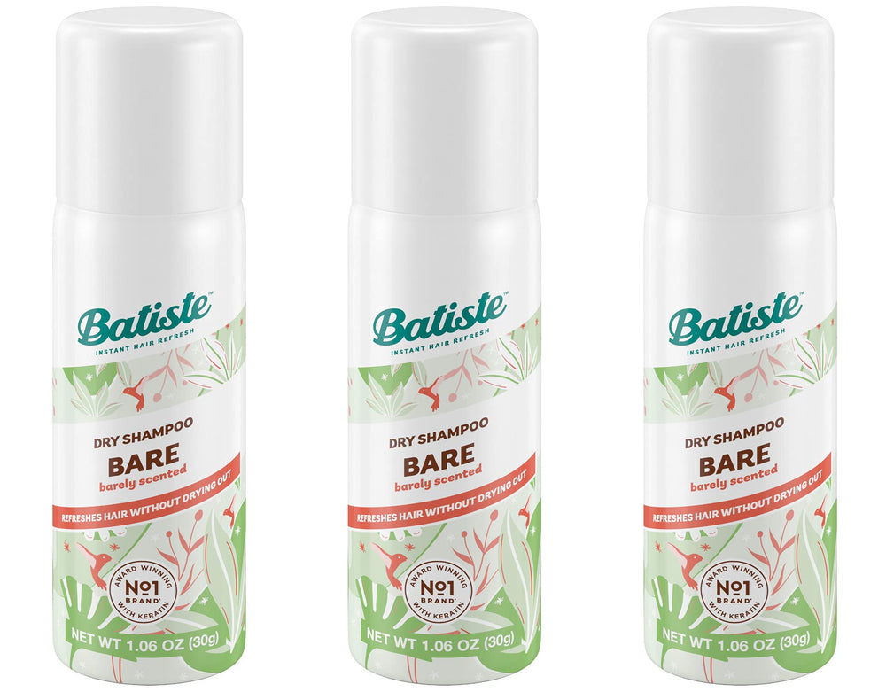 Batiste Bare Mini packaging shown for travel refresh